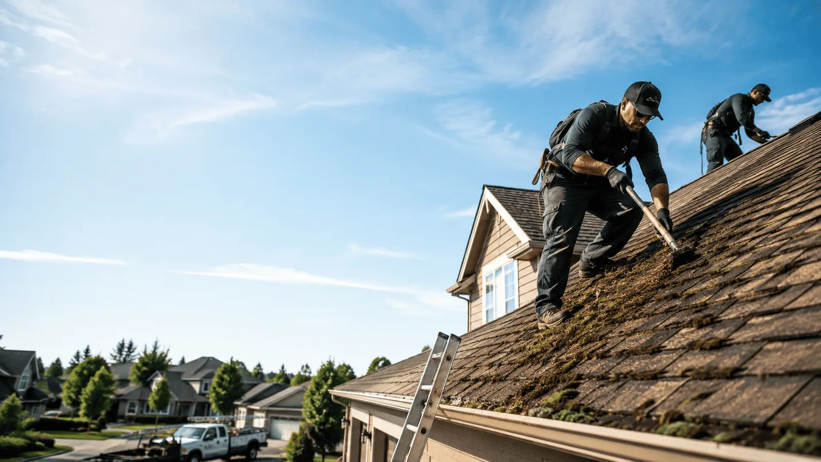 Roof Moss Removal in Rainbow City, AL near me